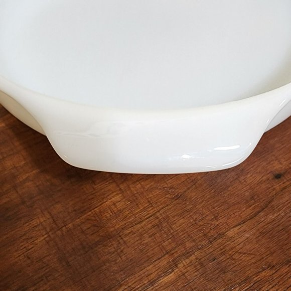 Vintage Anchor Hocking Fire King Candle Glow 9 in Cake Pan - Picture 6 of 7